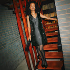 Crystal V Neck Shift Dress