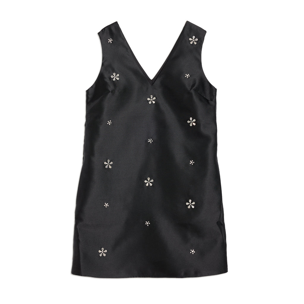 Crystal V Neck Shift Dress