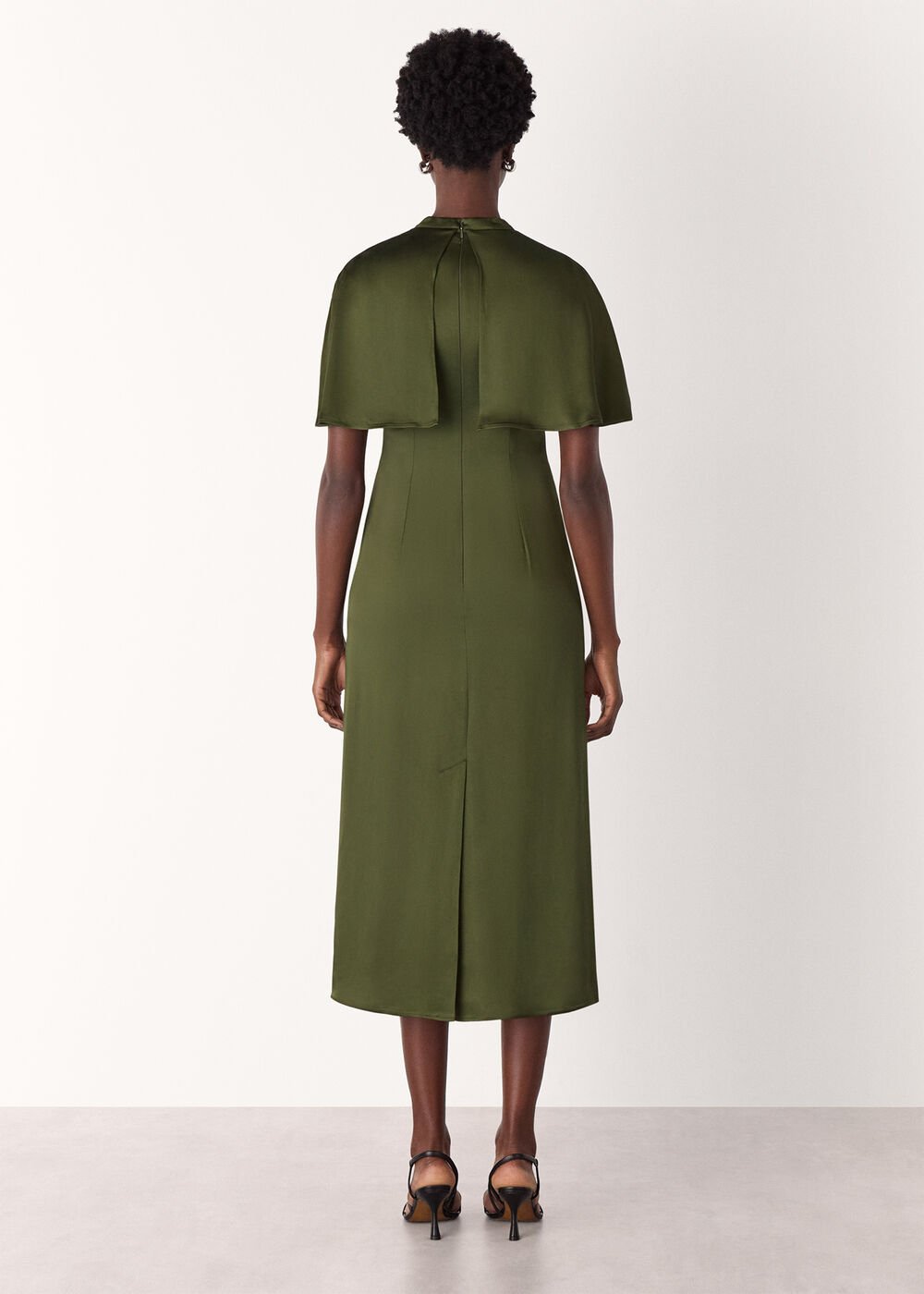 Navy Long Wool Car Coat