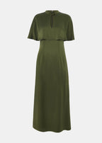 Navy Long Wool Car Coat