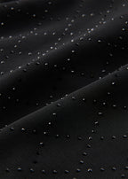 Navy Long Wool Car Coat