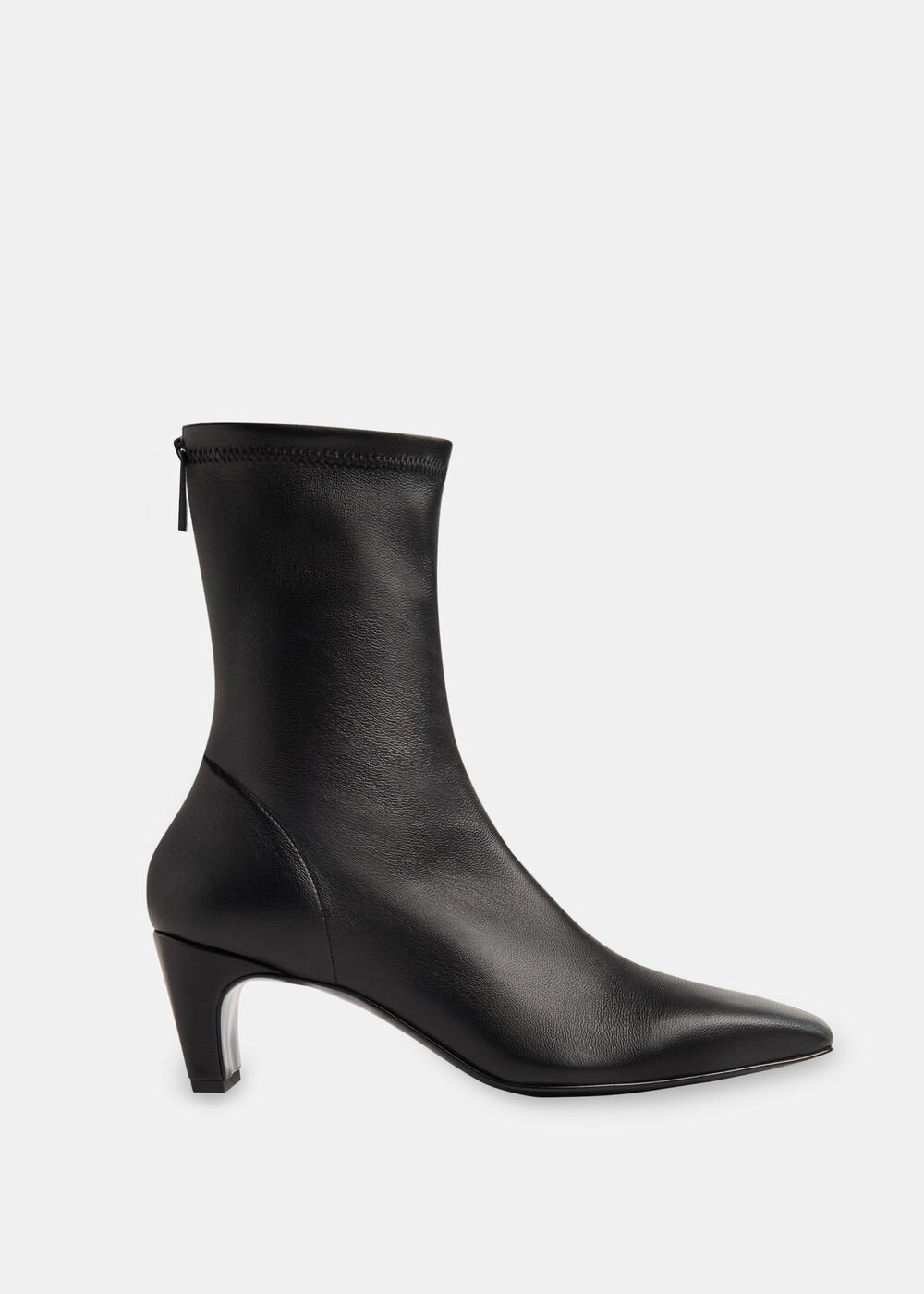 Navy Long Wool Car Coat