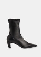 Navy Long Wool Car Coat